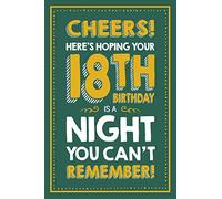 Carte de vœux pour 18e anniversaire, 159 x 235 mm