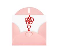 Carte de vœux rose YYHWHJDE « May all your wishes come true » Image parfaite pour la Saint-Valentin, un anniversaire de mariage et des invitations de fête
