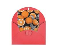 Carte de vœux saisonnière colorée avec enveloppe rouge pour toutes les occasions Thanksgiving, Noël, anniversaire, mariage, fiançailles, cartes de notes