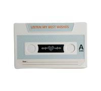 Carte de vœux sonore personnalisable 60/300 secondes avec enregistreur de message vocal Idéal pour les fêtes de fin d'année