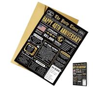 Carte de vœux souvenir de mariage - Carte de félicitations - Carte de mariage pour couples amoureux pour femme, mari, couple, invités