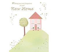 Carte de vœux traditionnelle pour une nouvelle maison - 20,3 x 15,2 cm - Piccadilly Greetings