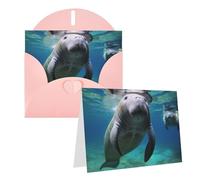 Carte de vœux vierge de 10,2 x 15,2 cm avec enveloppes, carte de remerciement, carte de remerciement, cartes de notes, cartes de notes, cartes de vœux pour Noël, vacances, anniversaire, remise de