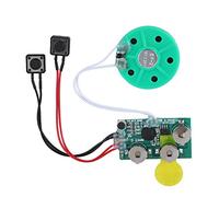 Carte de vœux vocale, Module de Puce sonore réenregistrable, Puce de Carte de vœux à Faire soi-même, 4 Minutes de Son de Musique, Lecteur d'enregistrement Vocal avec Boutons, pour Cartes/Jouets à