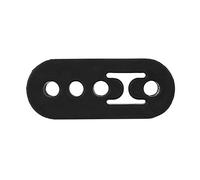 Carte d'échappement en caoutchouc de voiture universelle support de support d'isolateur 4 trous