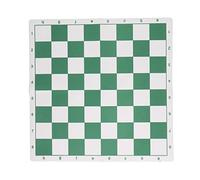 Carte d'échecs roulable, échec International Portable, Accessoires Sportifs de Loisirs en Cuir PU pour Les Enfants et Les Adultes (L)