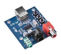 Carte Décodeur de Carte Son, Entrée USB Coaxiale DAC vers S PDIF, Carte Décodeur PCM2704 à Sortie Analogique à Fibre Optique, pour PC