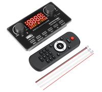 Carte décodeur MP3 WMA sans fil Bluetooth 5.0 7V-25V,lecteur MP3 pour voiture,Module d'enregistrement USB,Radio FM AUX pour haut-parleur,mains libres - Type Large 7V-25V 80W