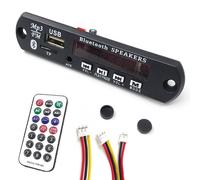 Carte décodeur sans fil MP3 WMA, lecteur de télécommande 12V, Bluetooth 5.0, USB, FM, AUX, Module de carte TF, Radio MP3, haut-parleur