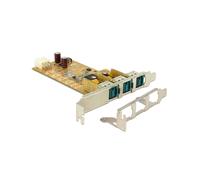 Delock - Adaptateur USB - PCIe 1.1 - PoweredUSB 2.0 (12 V) x 3 G