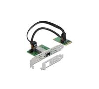 Carte DeLOCK 95267 Mini PCI Express vers SFP - Format Half-Length/Full-Height - Compatible Windows/Linux avec Drivers Inclus