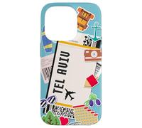 Carte d'embarquement de Voyage, Vacances, Aventure, croisière, Cadeau Coque pour iPhone 14 Pro