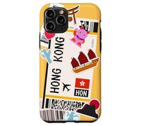 Carte d'embarquement et Aventure pour Hong Kong Travel Coque pour iPhone 11 Pro