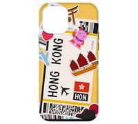 Carte d'embarquement et Aventure pour Hong Kong Travel Coque pour iPhone 12 Mini