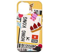 Carte d'embarquement et Aventure pour Hong Kong Travel Coque pour iPhone 12 Pro Max