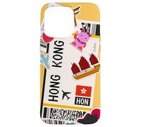 Carte d'embarquement et Aventure pour Hong Kong Travel Coque pour iPhone 15 Pro Max