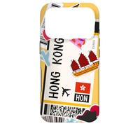 Carte d'embarquement et Aventure pour Hong Kong Travel Coque pour iPhone 17 Pro