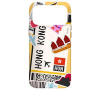 Carte d'embarquement et Aventure pour Hong Kong Travel Coque pour iPhone 17 Pro Max