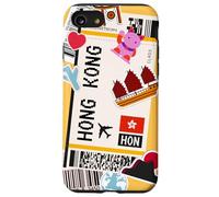Carte d'embarquement et Aventure pour Hong Kong Travel Coque pour iPhone SE (2020) / 7/8