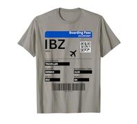 Carte d'embarquement Ibiza Billet d'avion IBZ Ibiza T-Shirt