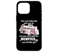Carte d'embarquement Memphis - Memphis Girl Coque pour iPhone 16 Pro Max