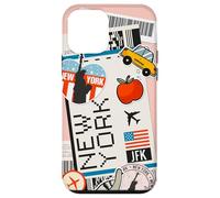 Carte d'embarquement pour New York Travel | NYC JFK Adventure Coque pour iPhone 12 Mini