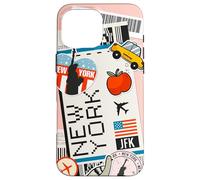 Carte d'embarquement pour New York Travel | NYC JFK Adventure Coque pour iPhone 16 Pro Max