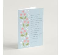 Carte d'encouragement et enveloppe « Do Not Be Anxious »