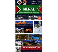 Carte d'ensemble de trekking au Népal : Grand Sentier de l'Himalaya, Parcs Nationaux (NP301) | Himalayan MapHouse
