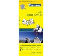 Carte Départementale Ain, Haute-Savoie