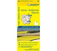 Carte Départementale Aisne, Ardennes, Marne