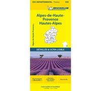 Collectif Michelin - Carte départementale Alpes-de-Haute-Provence, Hautes-Alpes - Échelle 1/150000