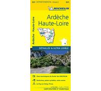 Carte Départementale Ardèche, Haute-Loire