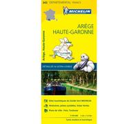 Carte Départementale Ariège, Haute-Garonne 1/150000 - Collectif Michelin - Michelin Travel Partner - broché - Atlas / carte