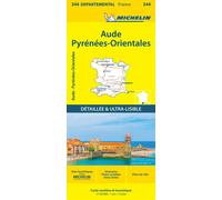 Carte Départementale Aude, Pyrénées-Orientales