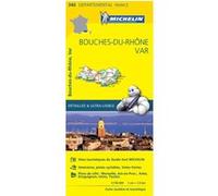 Carte Départementale Bouches-du-Rhône, Var