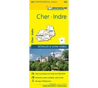 Carte Départementale Cher, Indre