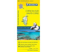 Carte Départementale Corse-du-Sud, Haute-Corse