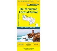 Michelin Carte départementale Côtes-d'Armor, Ille-et-Vilaine