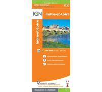 Carte départementale D37 - Indre-et-Loire | IGN