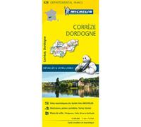 Carte Départementale Dordogne, Corrèze Échelle 1/150 000 - Collectif Michelin - Michelin Travel Partner - broché - Atlas / carte