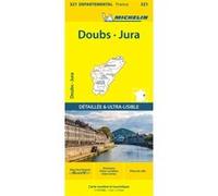 Collectif Michelin – Carte départementale Doubs, Jura – Échelle 1/150 000 – Broché