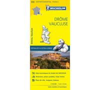Carte Départementale Drôme, Vaucluse Échelle 1/150 000 - Collectif Michelin - Michelin Travel Partner - broché - Atlas / carte