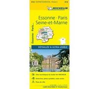 Carte Départementale Essonne, Paris, Seine-et-Marne