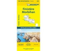 Collectif Michelin – Carte Départementale Finistère, Morbihan – Échelle 1/150 000 – Broché