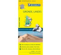 Carte Départementale Gironde, Landes