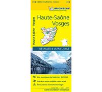 Carte Départementale Haute-Saône, Vosges