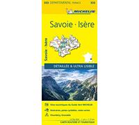 Carte Départementale Isère, Savoie