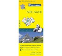 Carte Départementale Isère, Savoie