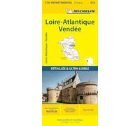Carte Départementale Loire-Atlantique, Vendée